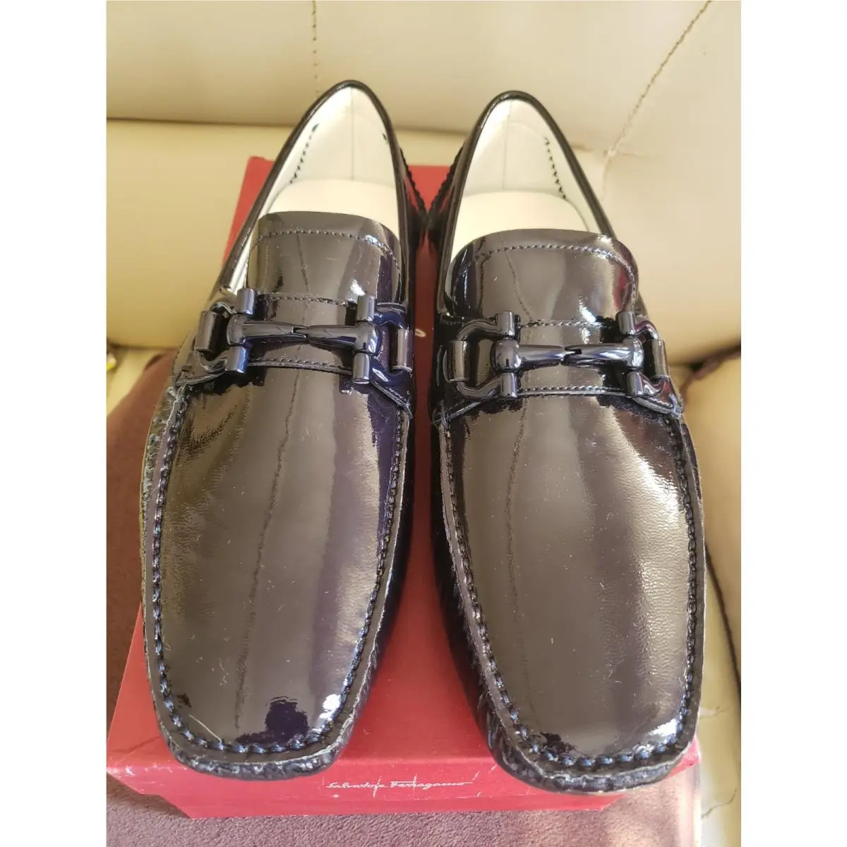 Salvatore Ferragamo shoes - Noccasin Driving - Noccasin Driving - Dark Blue 6
