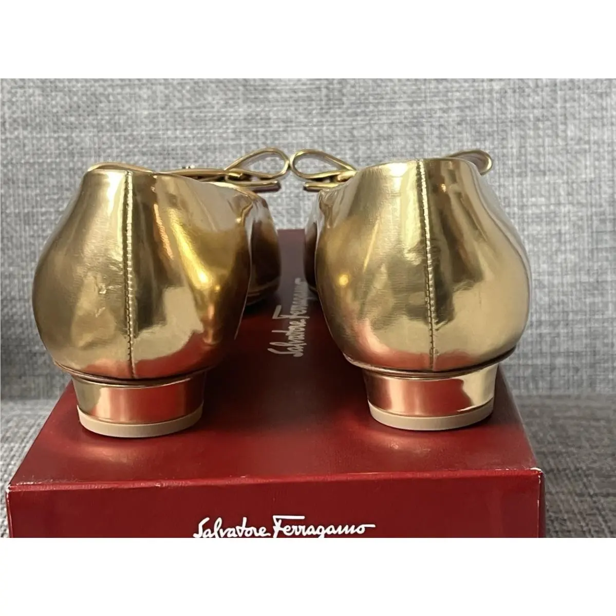 Salvatore Ferragamo shoes - Gold 3