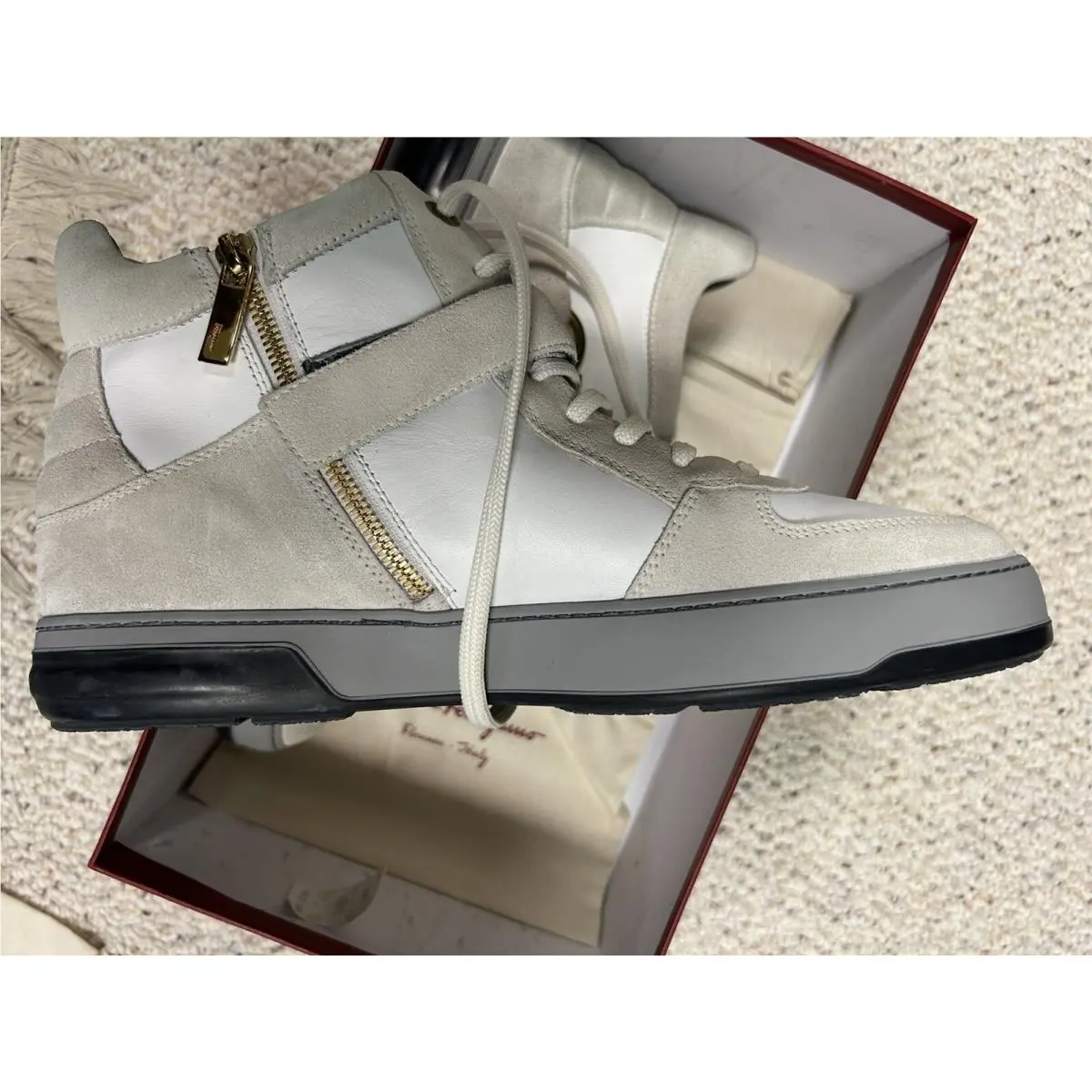 Salvatore Ferragamo shoes - White/beige 2