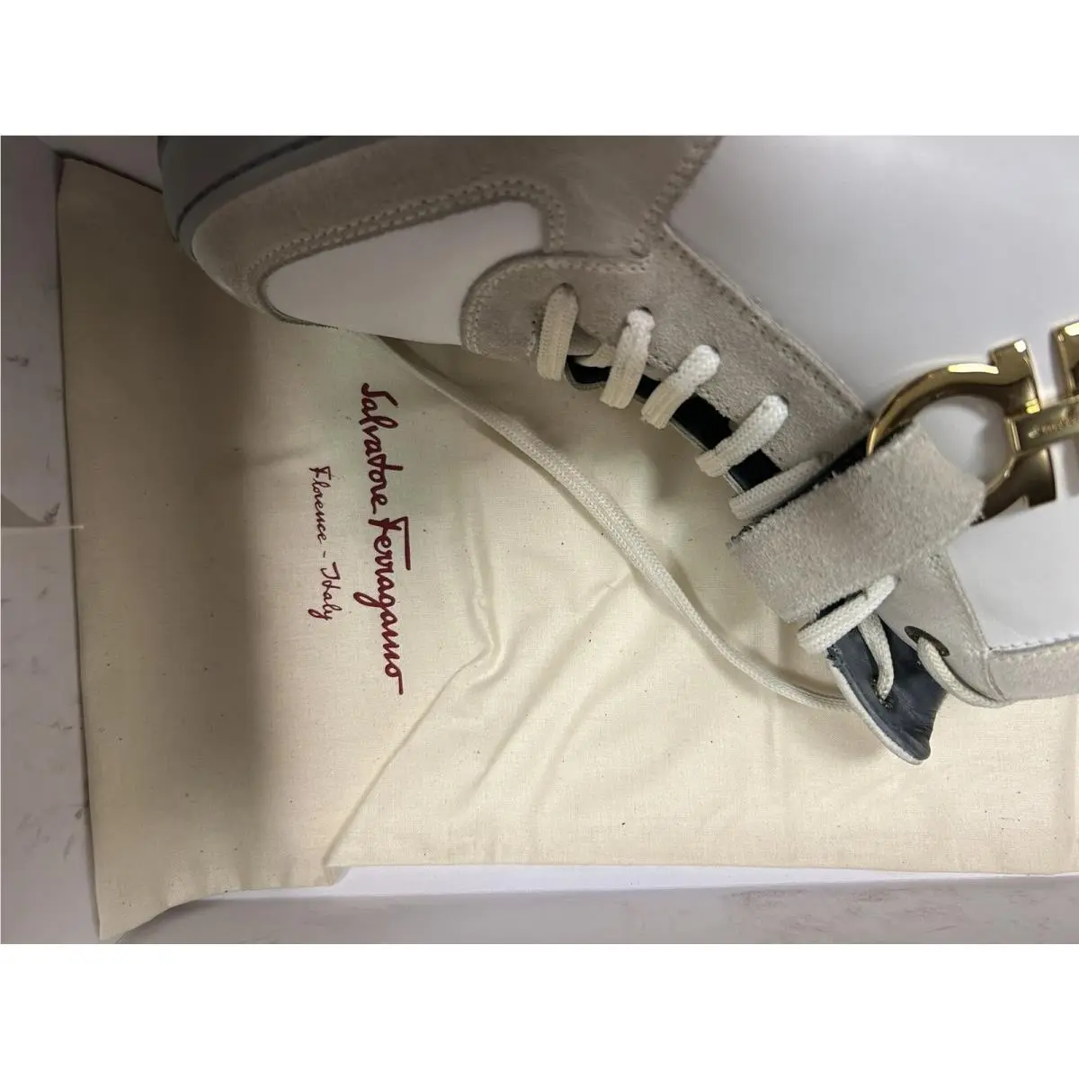 Salvatore Ferragamo shoes - White/beige 4
