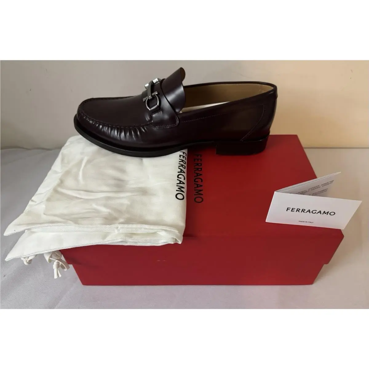 Salvatore Ferragamo shoes - FERRAGAMO FORT GANCINI BIT - FERRAGAMO FORT GANCINI BIT - Red (UPC: 8058698930354) 4