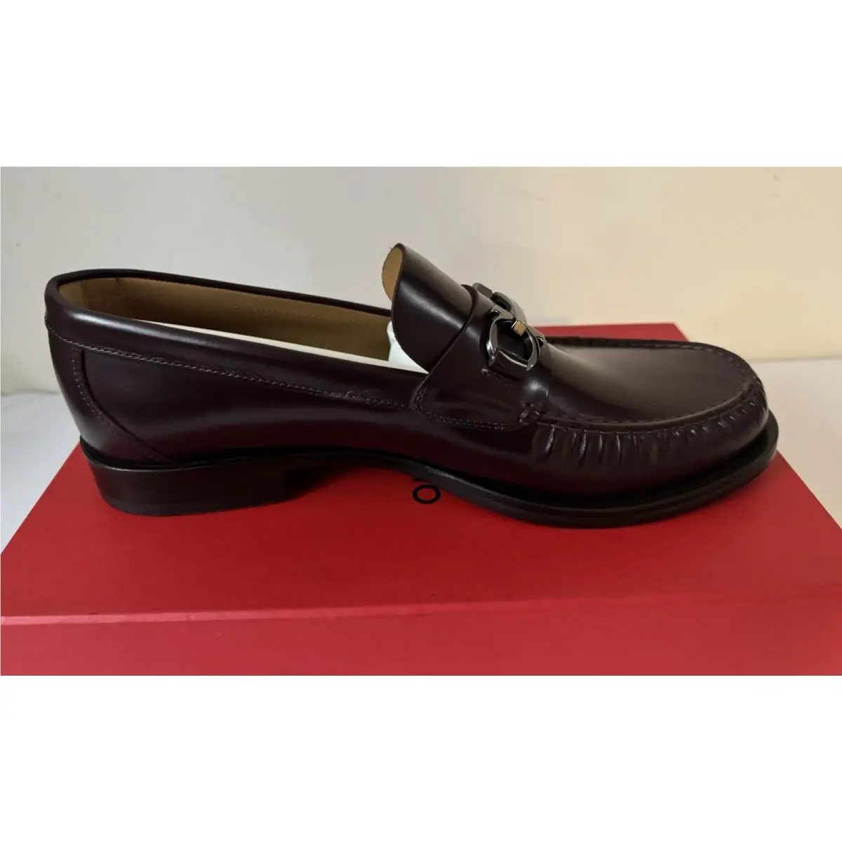 Salvatore Ferragamo shoes - FERRAGAMO FORT GANCINI BIT - FERRAGAMO FORT GANCINI BIT - Red (UPC: 8058698930354) 12