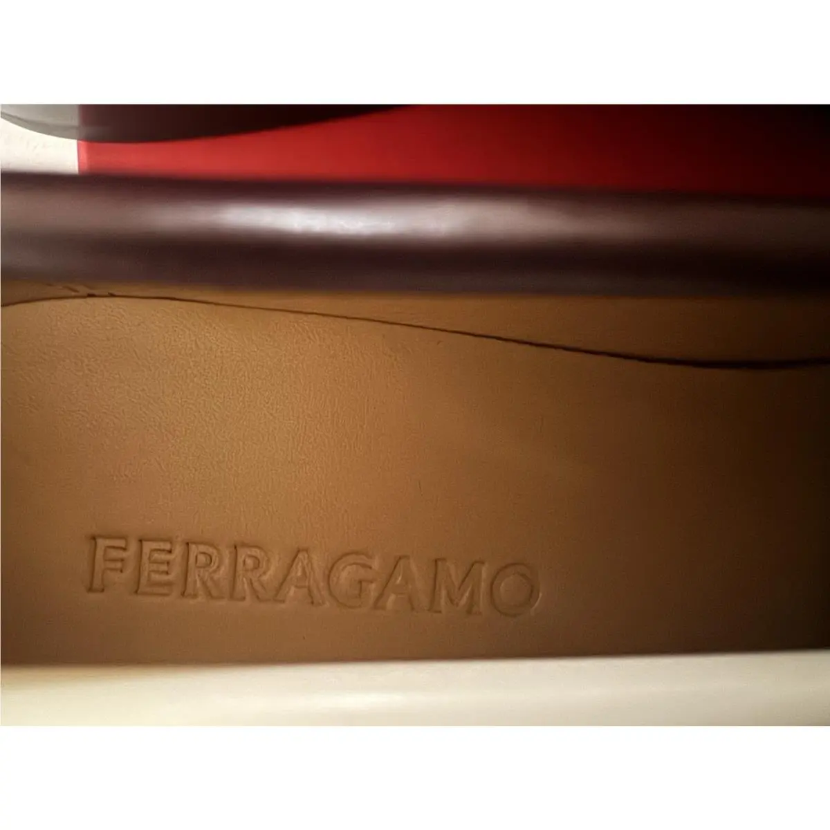 Salvatore Ferragamo shoes - FERRAGAMO FORT GANCINI BIT - FERRAGAMO FORT GANCINI BIT - Red (UPC: 8058698930354) 18