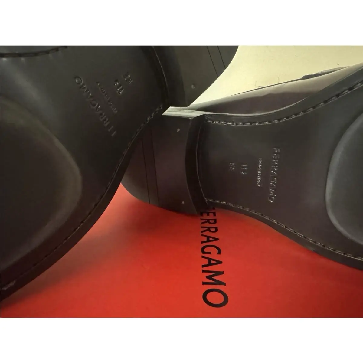 Salvatore Ferragamo shoes - FERRAGAMO FORT GANCINI BIT - FERRAGAMO FORT GANCINI BIT - Red (UPC: 8058698930354) 22