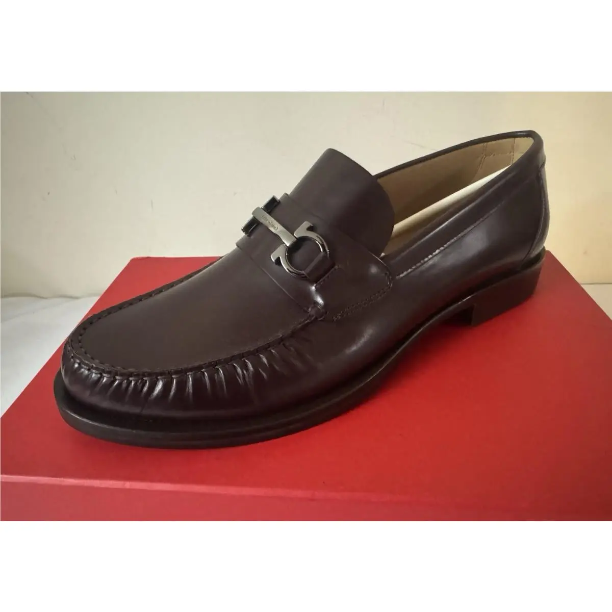 Salvatore Ferragamo shoes - FERRAGAMO FORT GANCINI BIT - FERRAGAMO FORT GANCINI BIT - Red (UPC: 8058698930354) 5