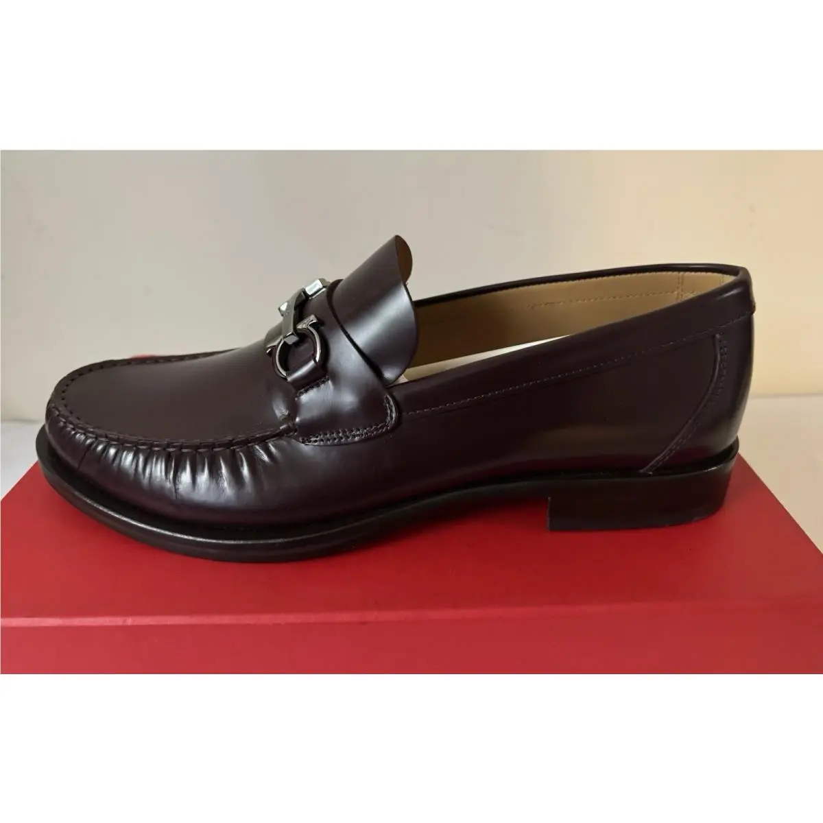 Salvatore Ferragamo shoes - FERRAGAMO FORT GANCINI BIT - FERRAGAMO FORT GANCINI BIT - Red (UPC: 8058698930354) 6