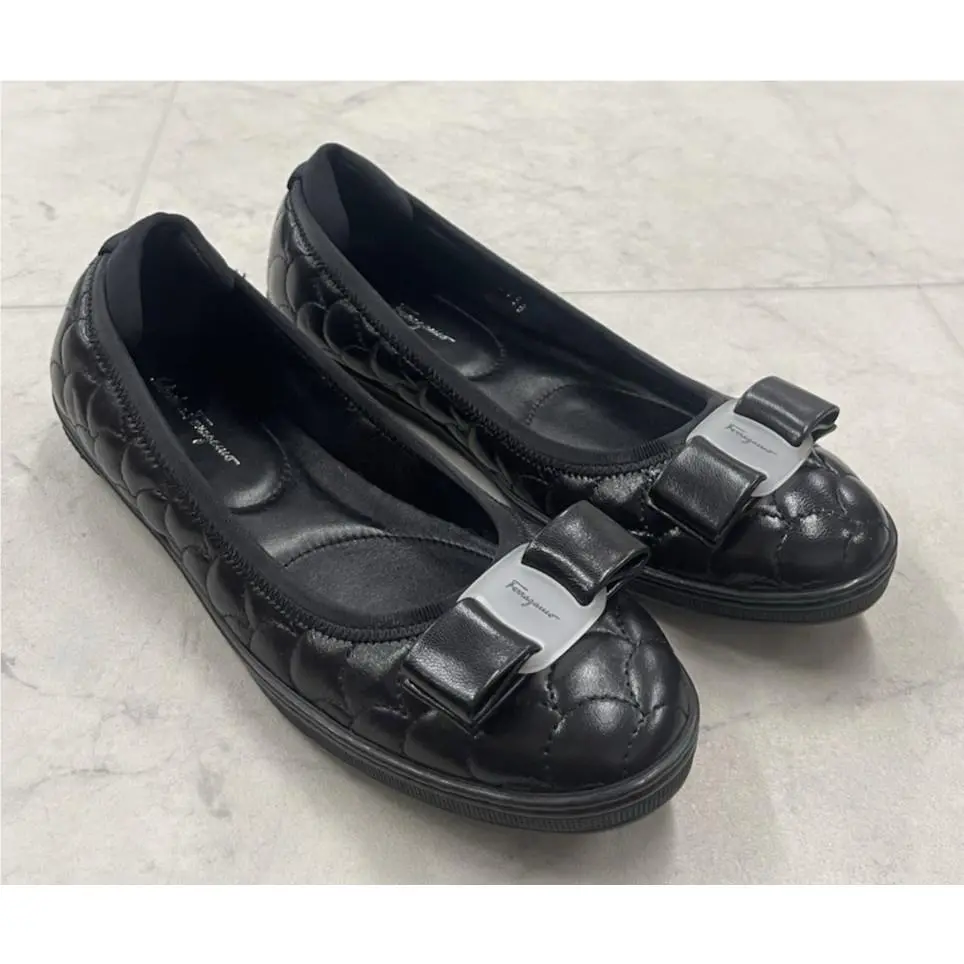 Salvatore Ferragamo shoes - Salvatore Ferragamo Savina - Savina - Black 0