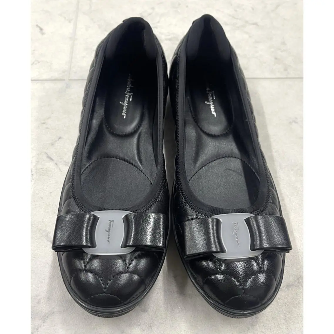 Salvatore Ferragamo shoes - Salvatore Ferragamo Savina - Savina - Black 3