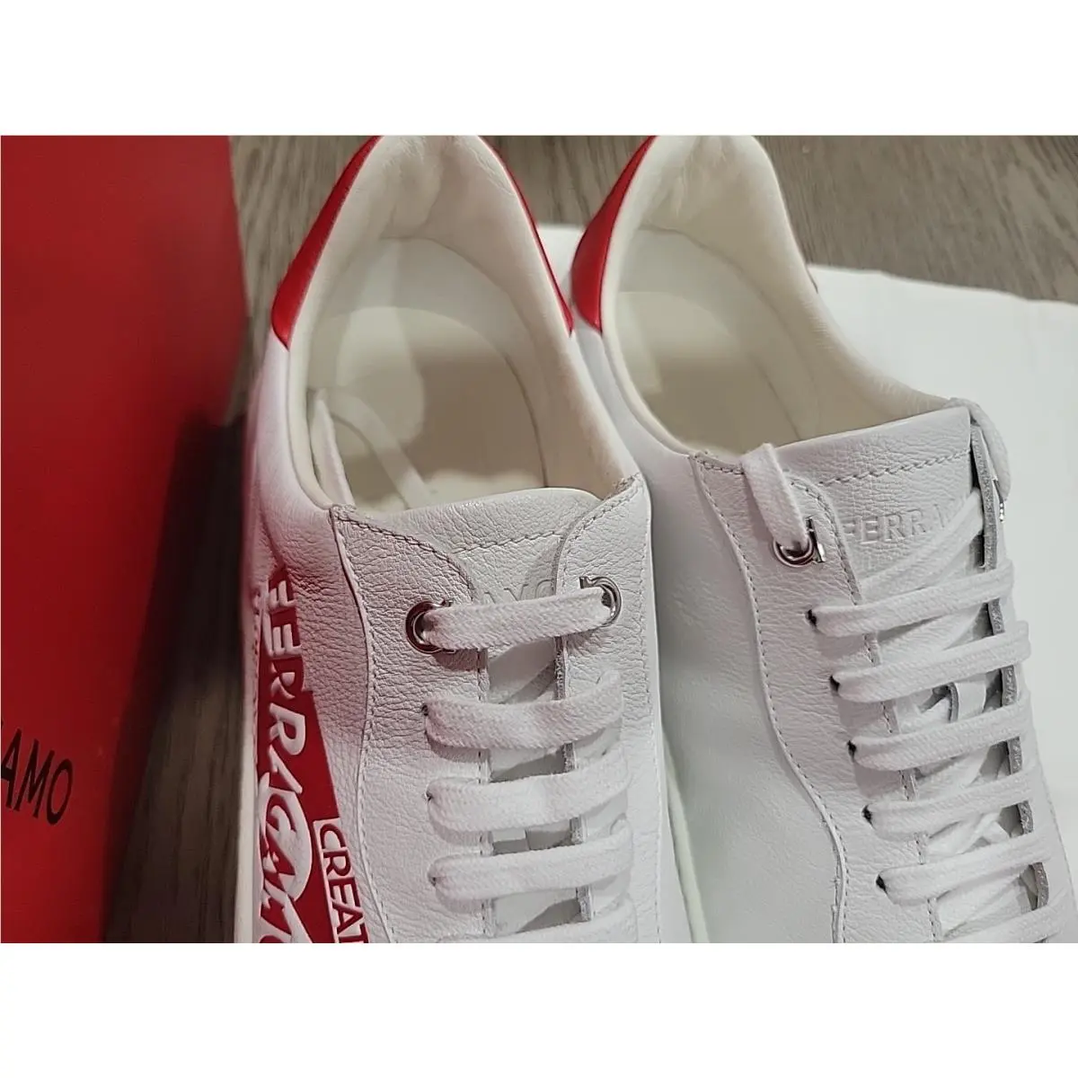 Salvatore Ferragamo shoes - Salvatore Ferragamo Achille Venn - Achille Venn - White 1