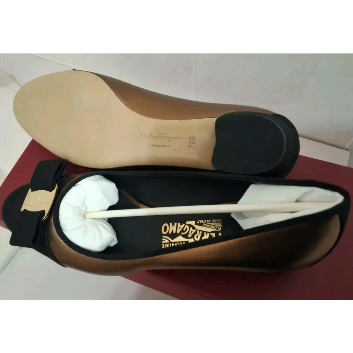 Salvatore Ferragamo shoes - Black/Tabacco (UPC: 8057453177393) 1