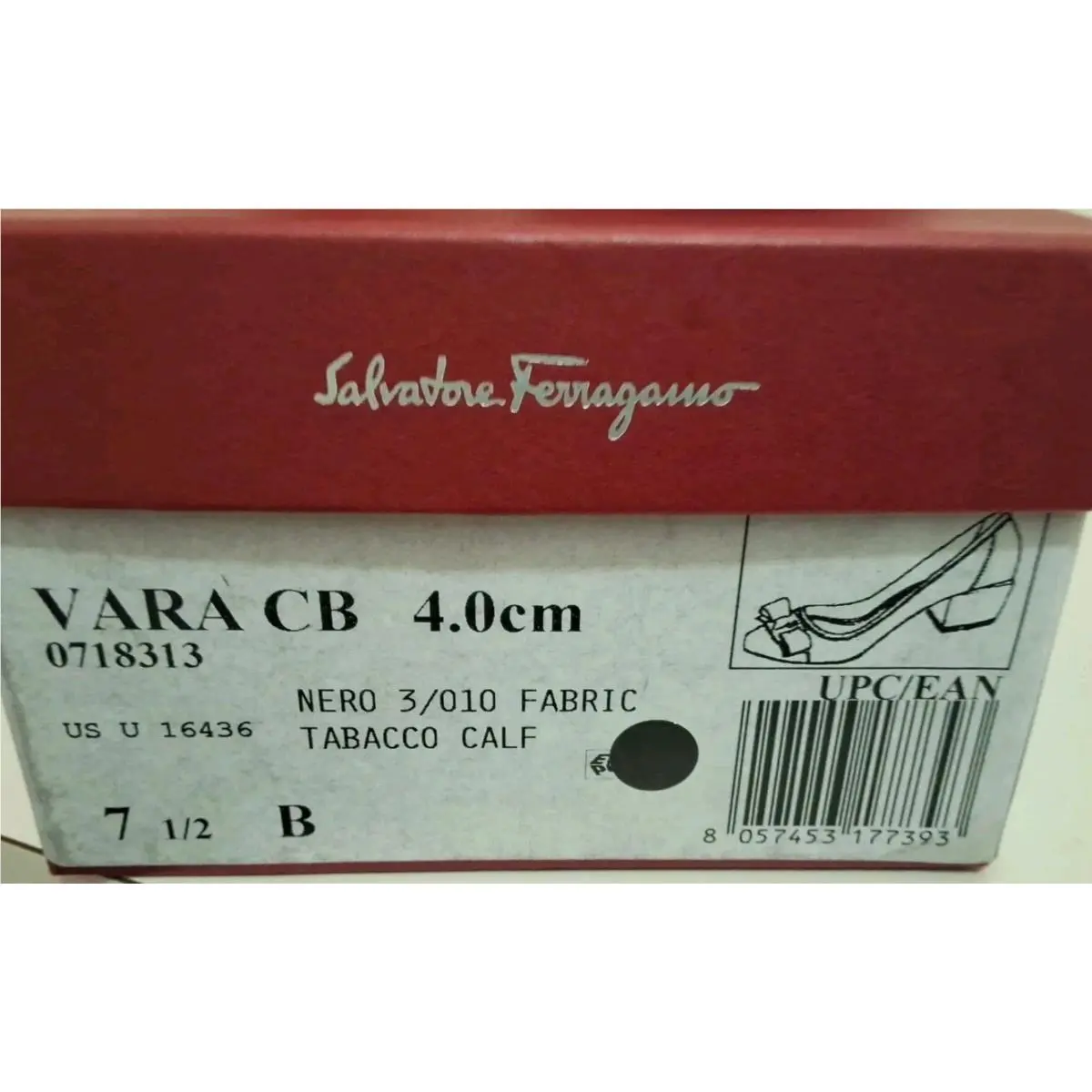 Salvatore Ferragamo shoes - Black/Tabacco (UPC: 8057453177393) 5