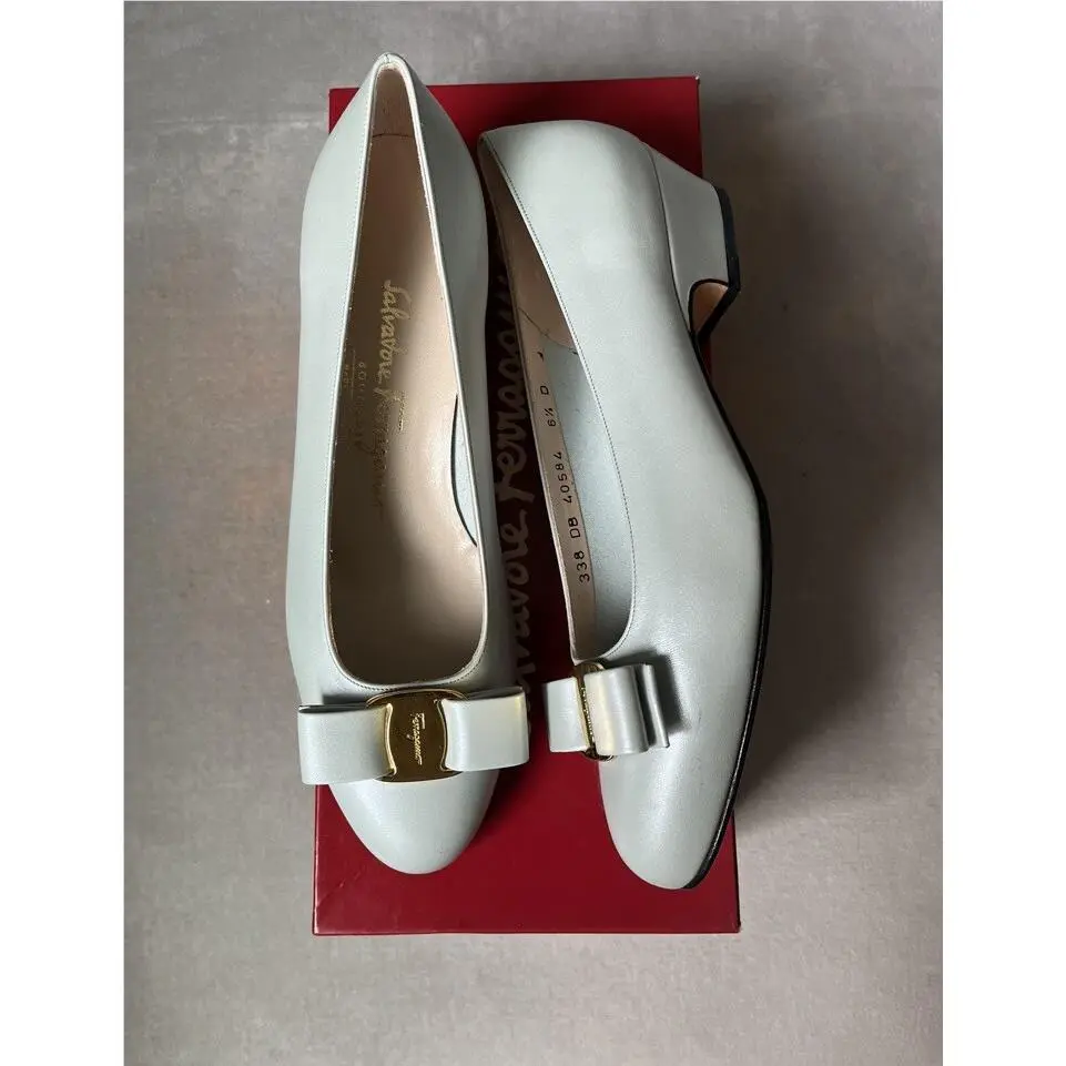 Salvatore Ferragamo shoes - Salvatore Ferragamo Vara - Vara - Blue 0