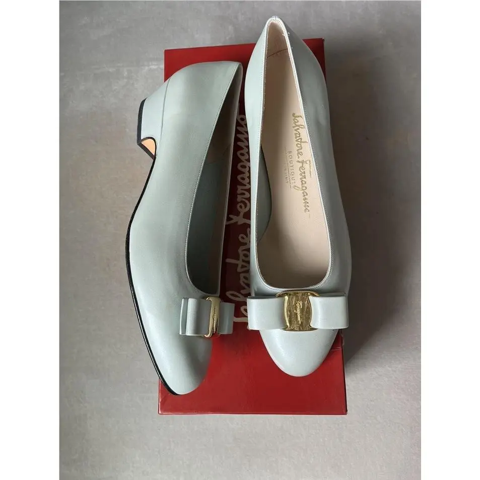 Salvatore Ferragamo shoes - Salvatore Ferragamo Vara - Vara - Blue 1