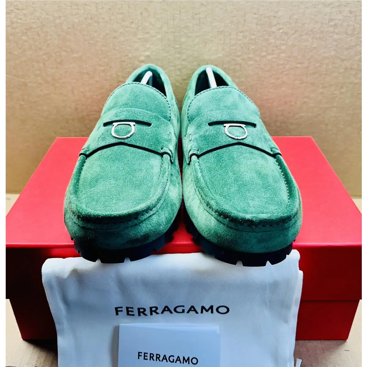 Salvatore Ferragamo shoes - Dougan Lug-Sole - Dougan - Green 2