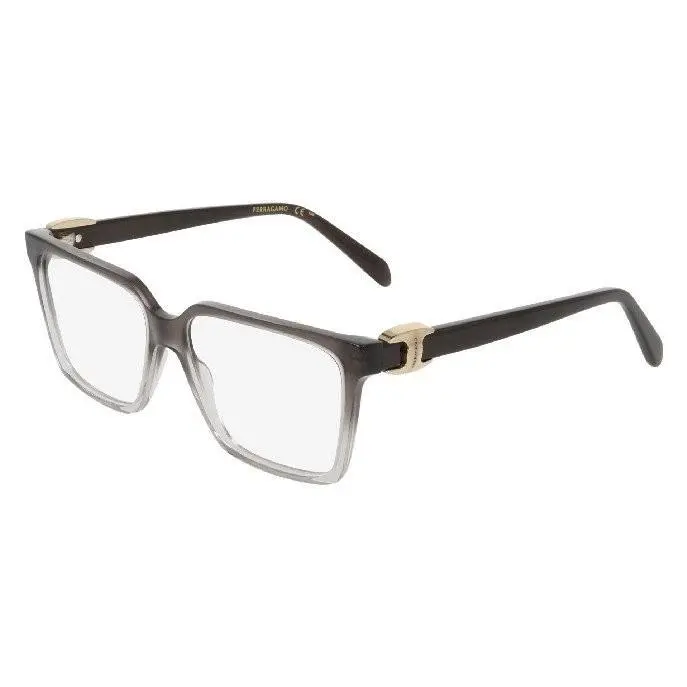 Ferragamo SF3059 025 Grey Eyeglasses Frames 56mm Unisex by Salvatore Ferragamo