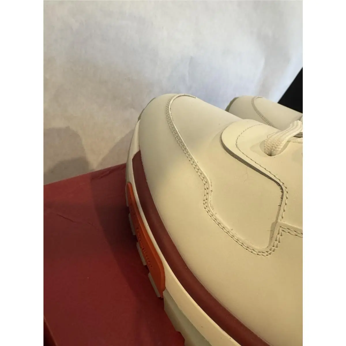 Salvatore Ferragamo shoes - Ferragamo Brooklyn Gancio - Ferragamo Brooklyn Gancio - white/red 9