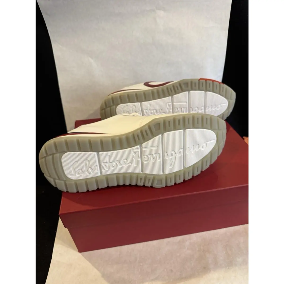 Salvatore Ferragamo shoes - Ferragamo Brooklyn Gancio - Ferragamo Brooklyn Gancio - white/red 12