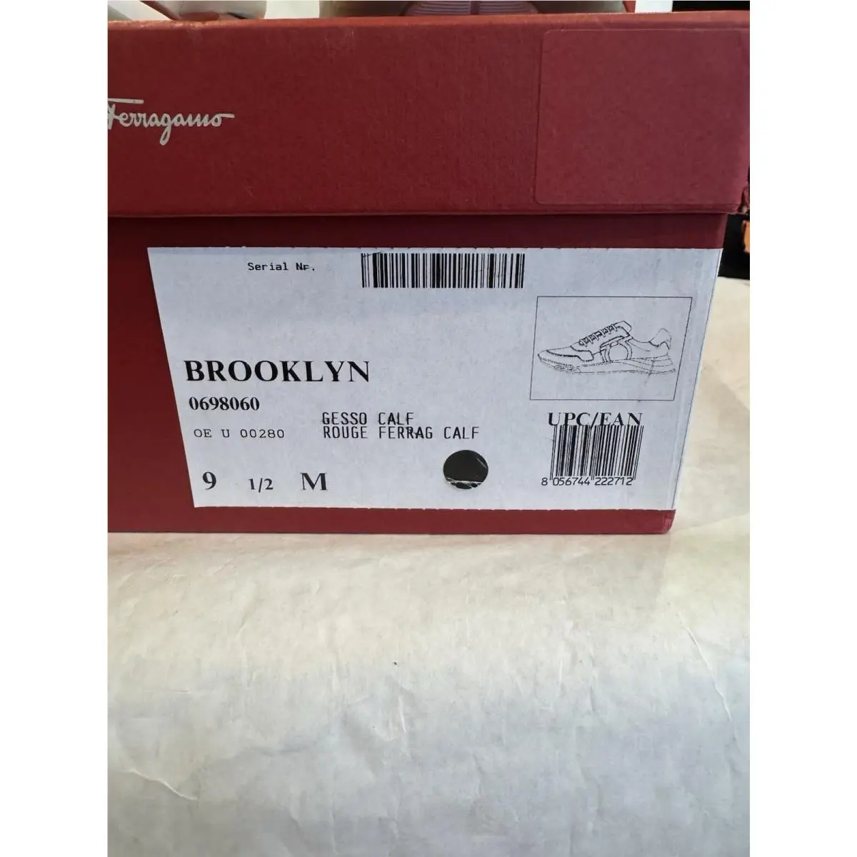 Salvatore Ferragamo shoes - Ferragamo Brooklyn Gancio - Ferragamo Brooklyn Gancio - white/red 0