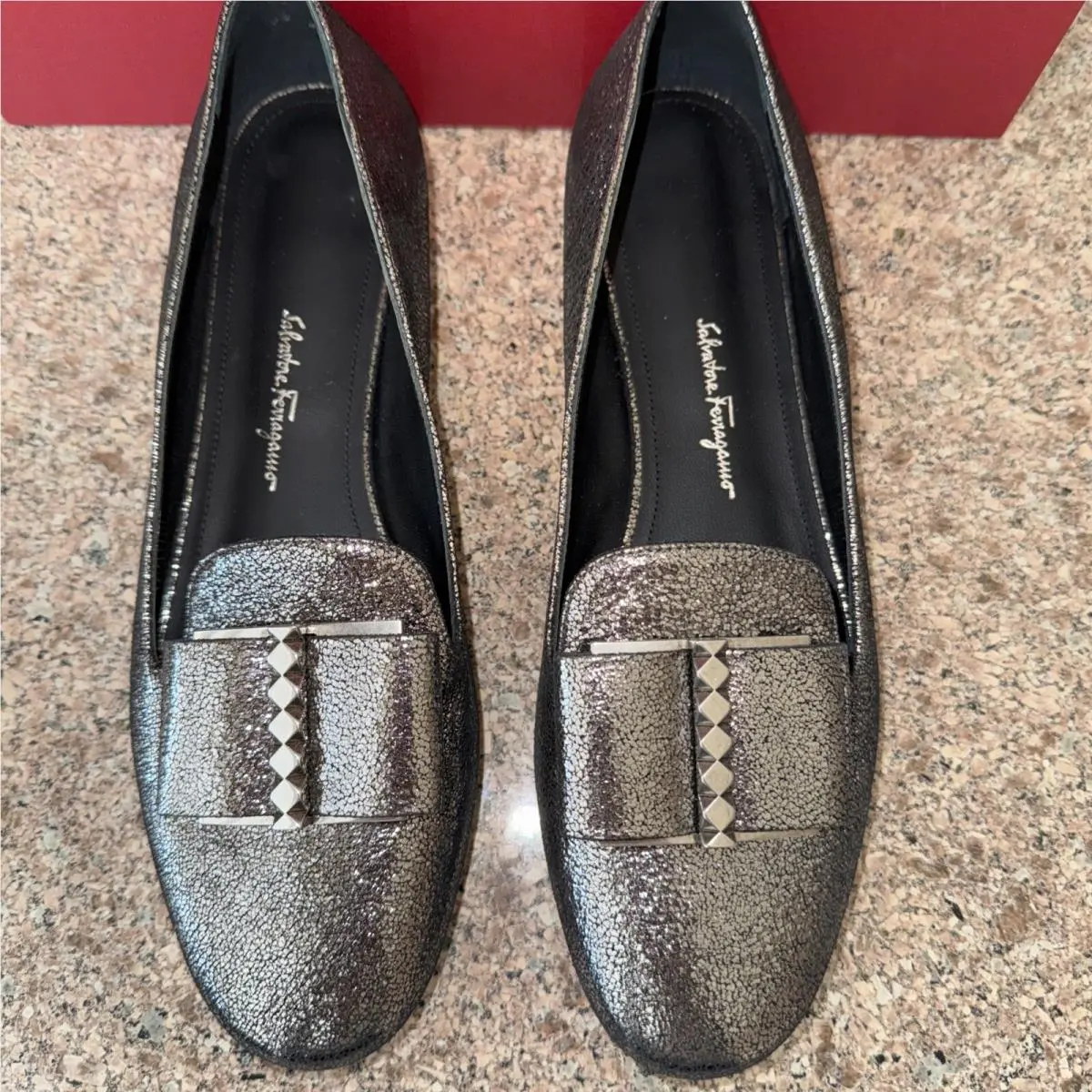 Salvatore Ferragamo shoes - Sarno - Sarno - Silver (UPC: 8057453230920) 0