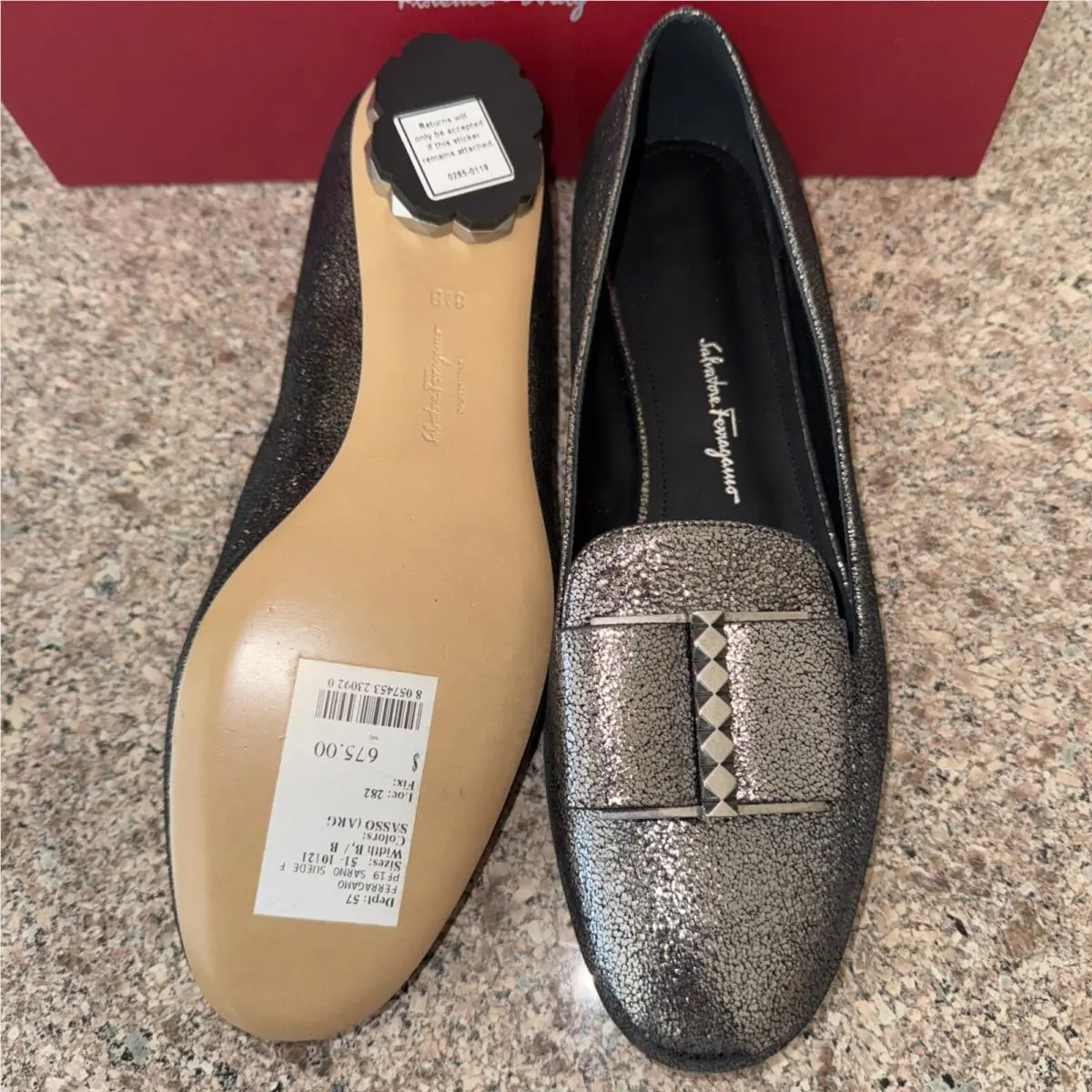 Salvatore Ferragamo shoes - Sarno - Sarno - Silver (UPC: 8057453230920) 1