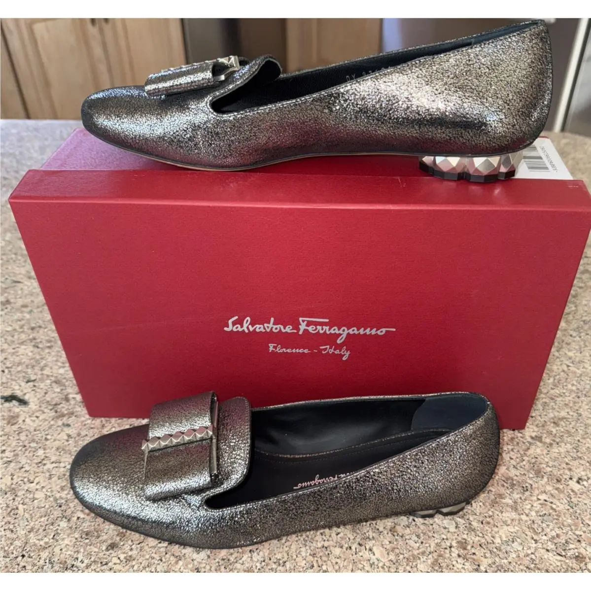 Salvatore Ferragamo shoes - Sarno - Sarno - Silver (UPC: 8057453230920) 2
