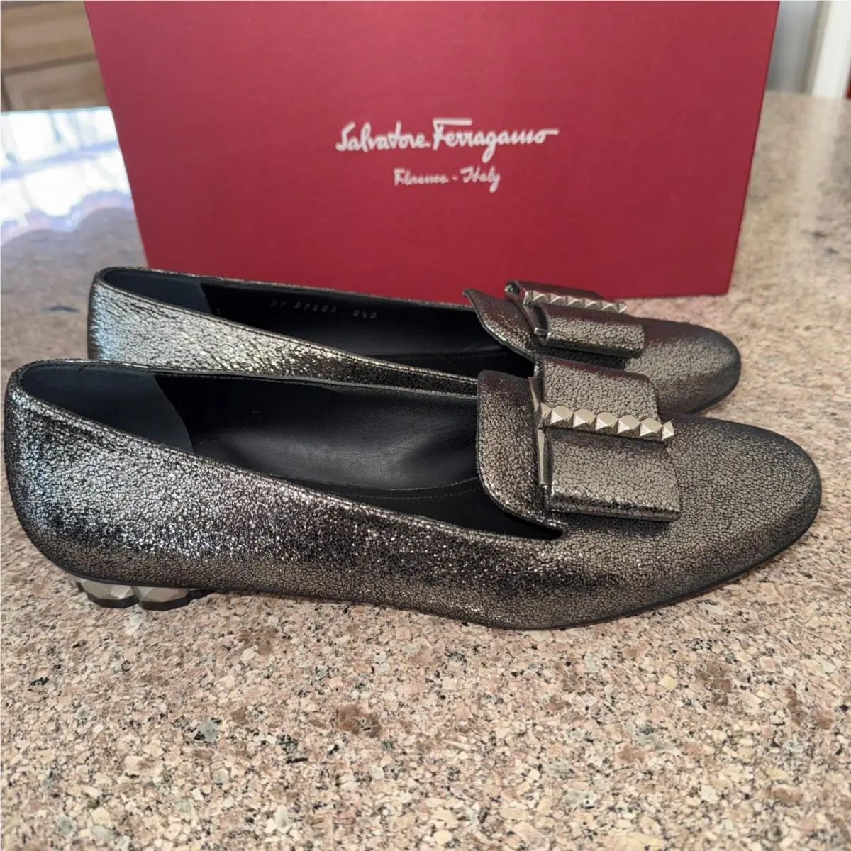 Salvatore Ferragamo shoes - Sarno - Sarno - Silver (UPC: 8057453230920) 6