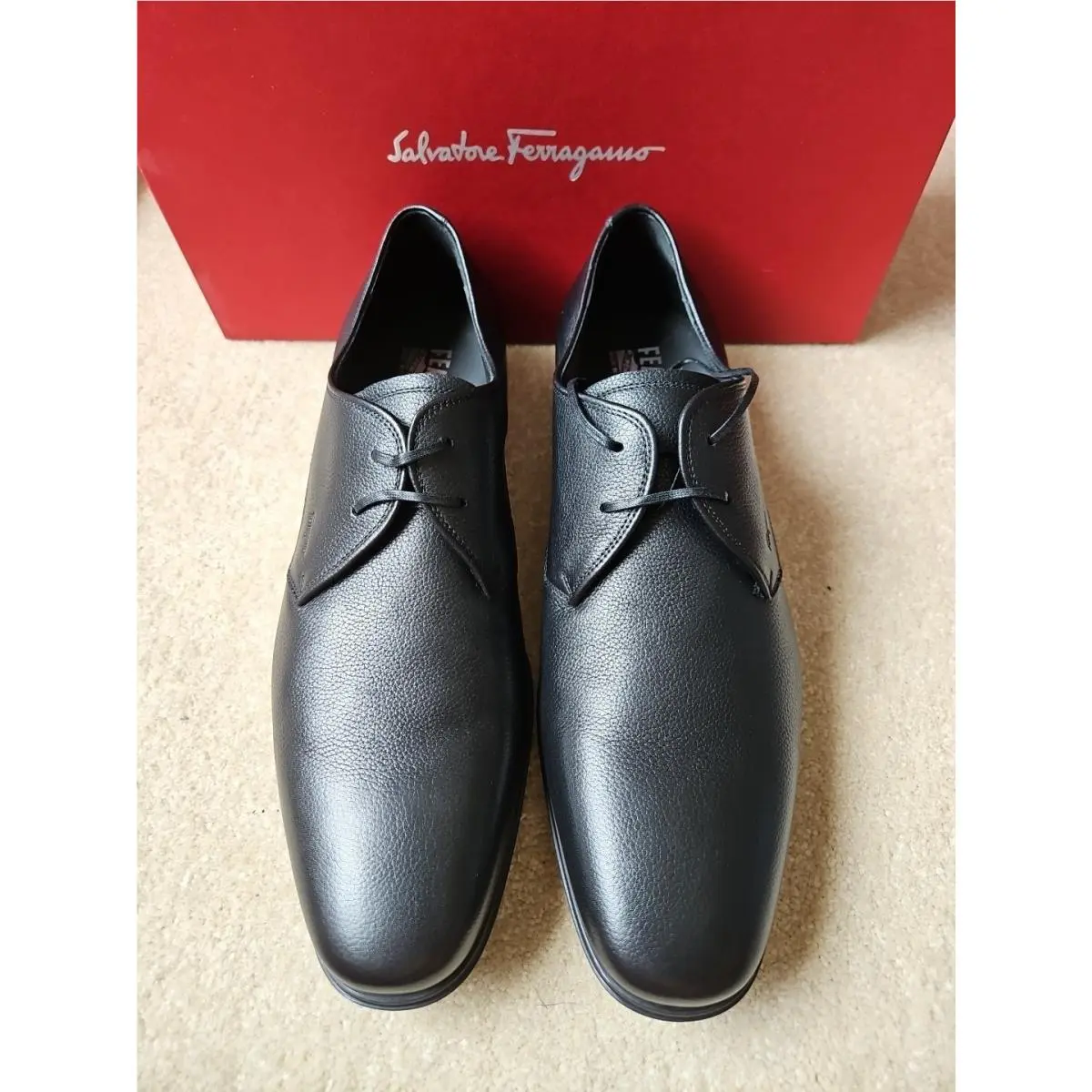 Salvatore Ferragamo Fortunato Oxfords Shoes sz 9.5 EE