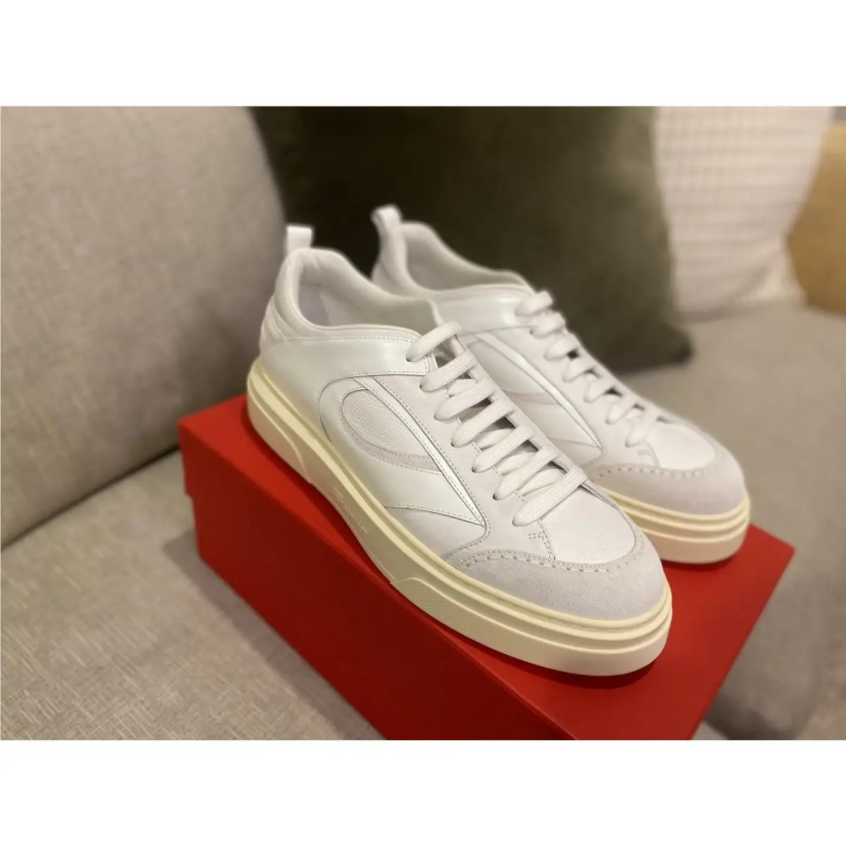 Salvatore Ferragamo shoes - Salvatore Ferragamo Cassina Mix - Cassina Mix - White 0