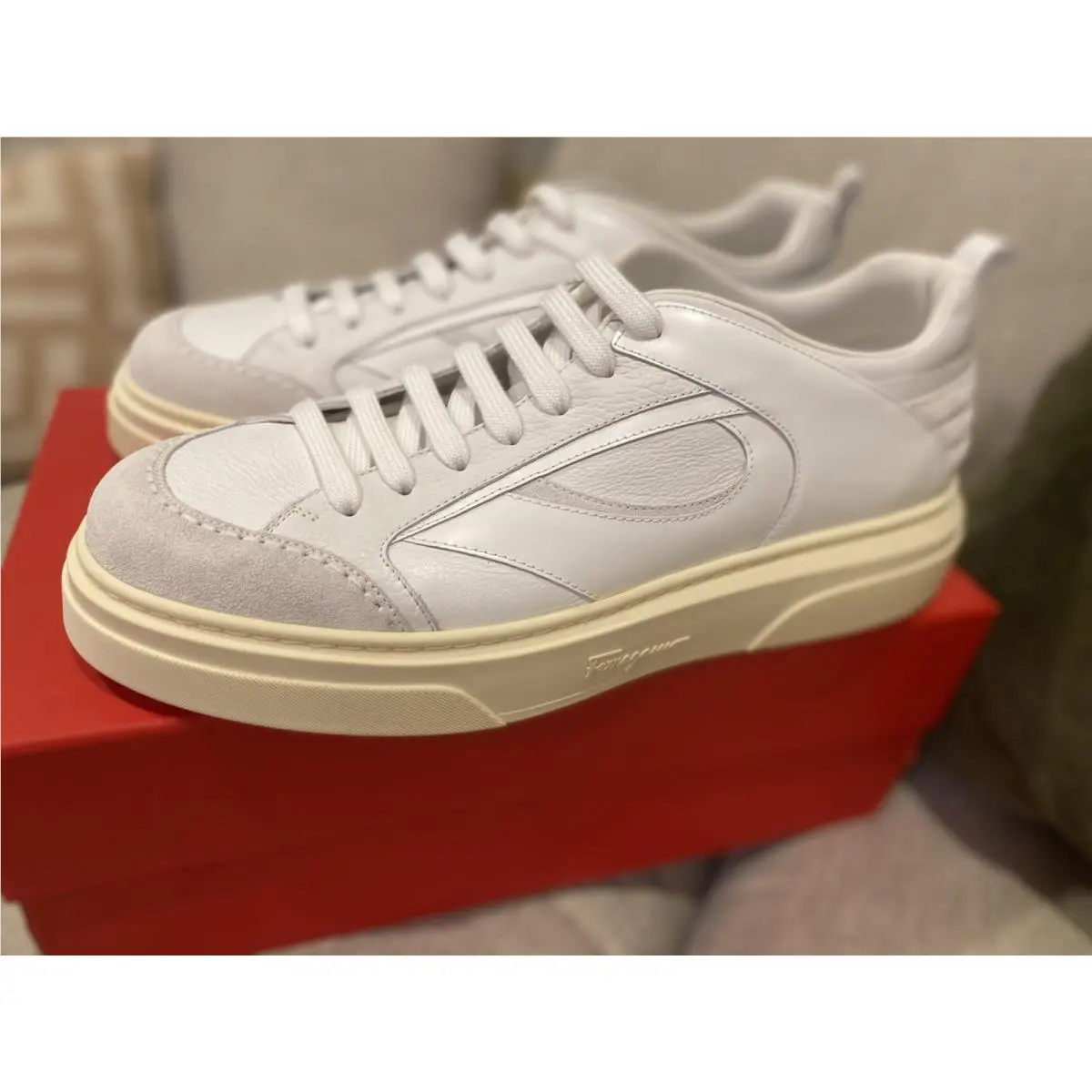 Salvatore Ferragamo shoes - Salvatore Ferragamo Cassina Mix - Cassina Mix - White 1