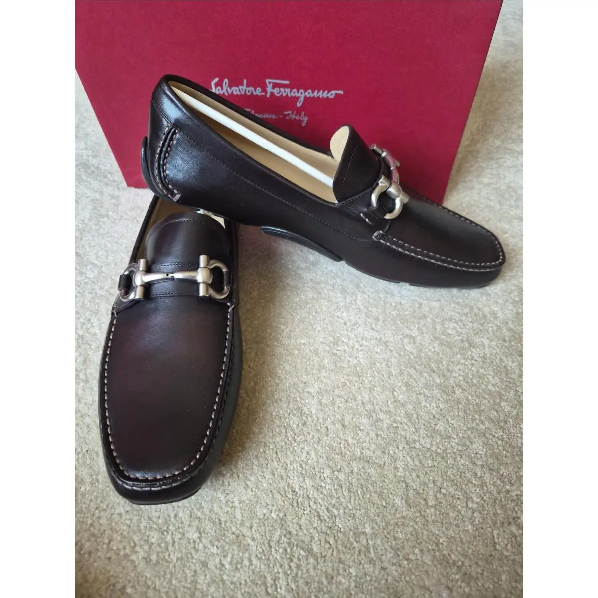 Salvatore Ferragamo shoes - Salvatore Ferragamo Parigi 16 - Parigi - Brown 0