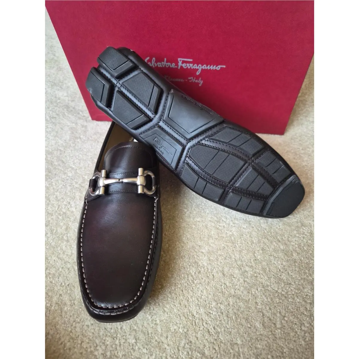 Salvatore Ferragamo shoes - Salvatore Ferragamo Parigi 16 - Parigi - Brown 1