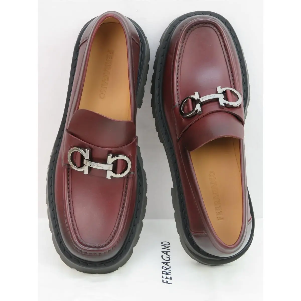 Salvatore Ferragamo shoes - FLORIAN - FLORIAN - BURGUNDY (UPC: 8058698930354) 1