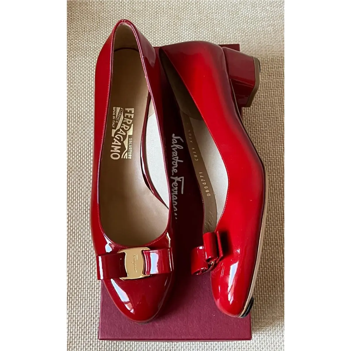 Salvatore Ferragamo shoes - Salvatore Ferragamo Vara - Vara - Red 0