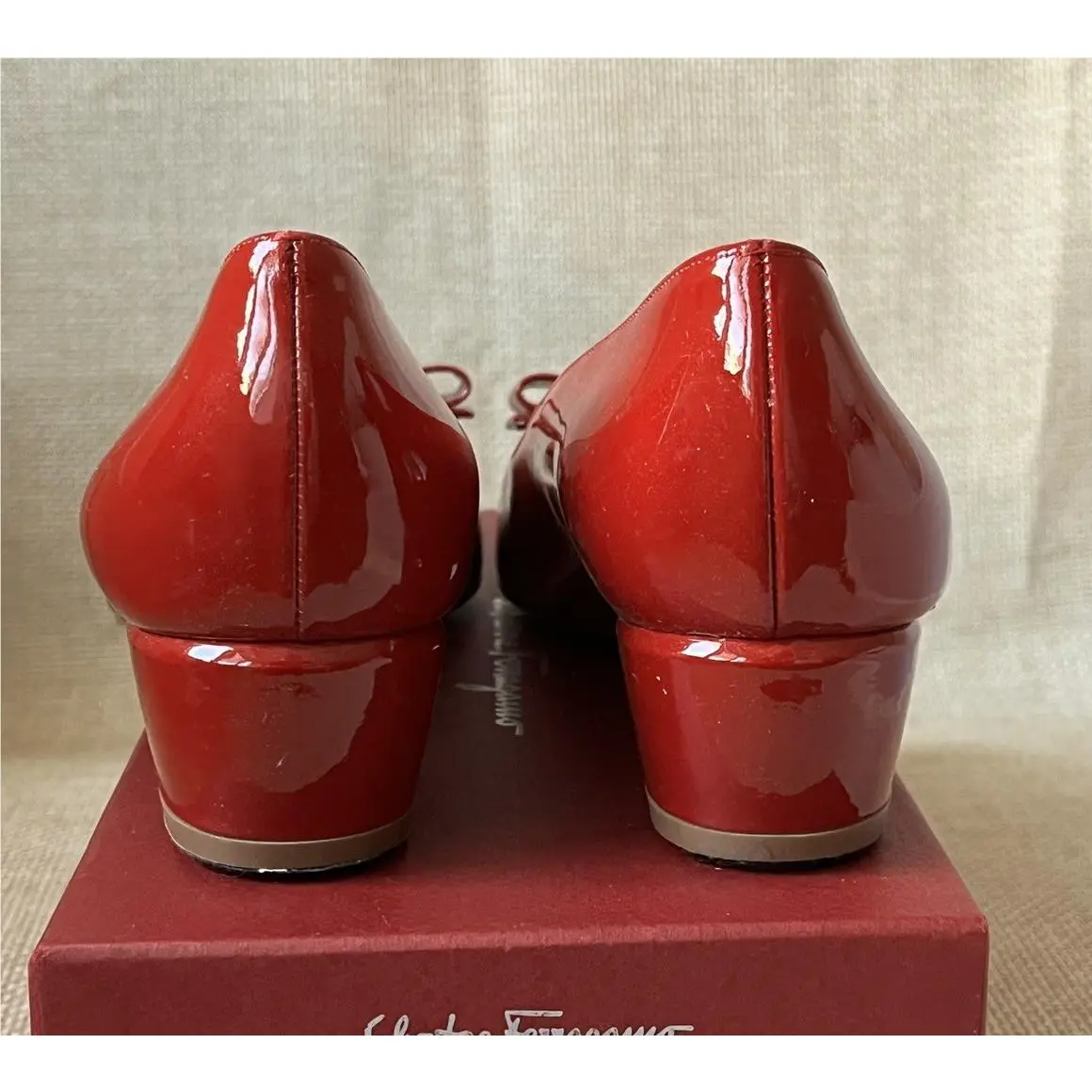Salvatore Ferragamo shoes - Salvatore Ferragamo Vara - Vara - Red 3