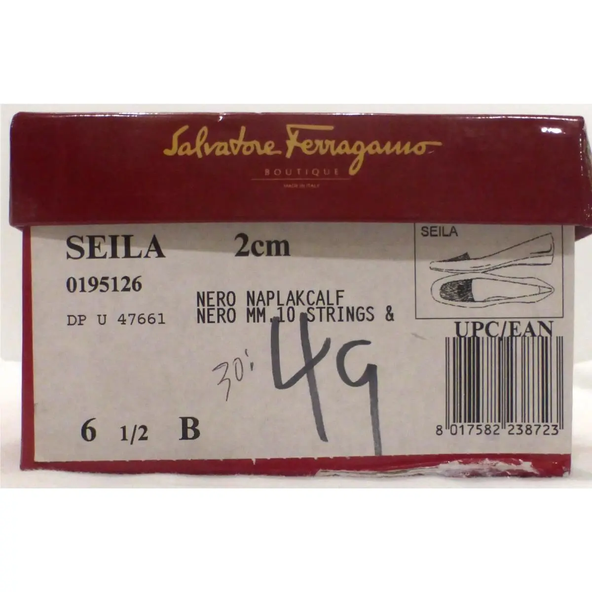 Salvatore Ferragamo shoes - Salvatore Ferragamo Seila - Seila - Black (UPC: 8017582238723) 7