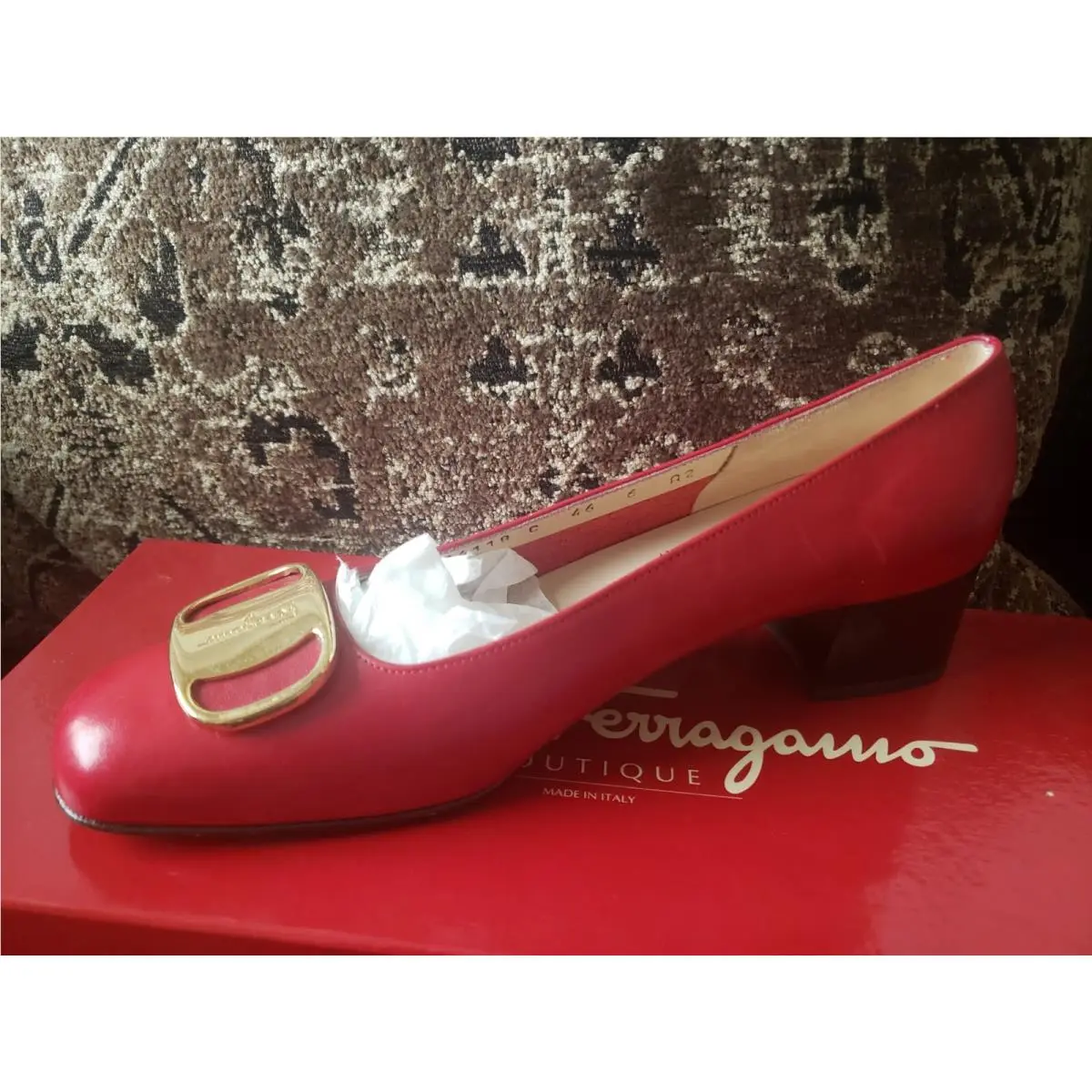 Salvatore Ferragamo shoes - Salvatore Ferragamo Vara - Vara - Red 2