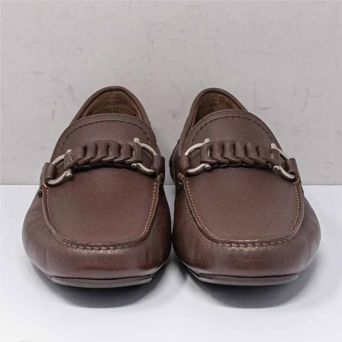 Salvatore Ferragamo shoes - Salvatore Ferragamo Stuart - Stuart - 0724924-203 0724924 - Brown (UPC: 8057453576462) 3