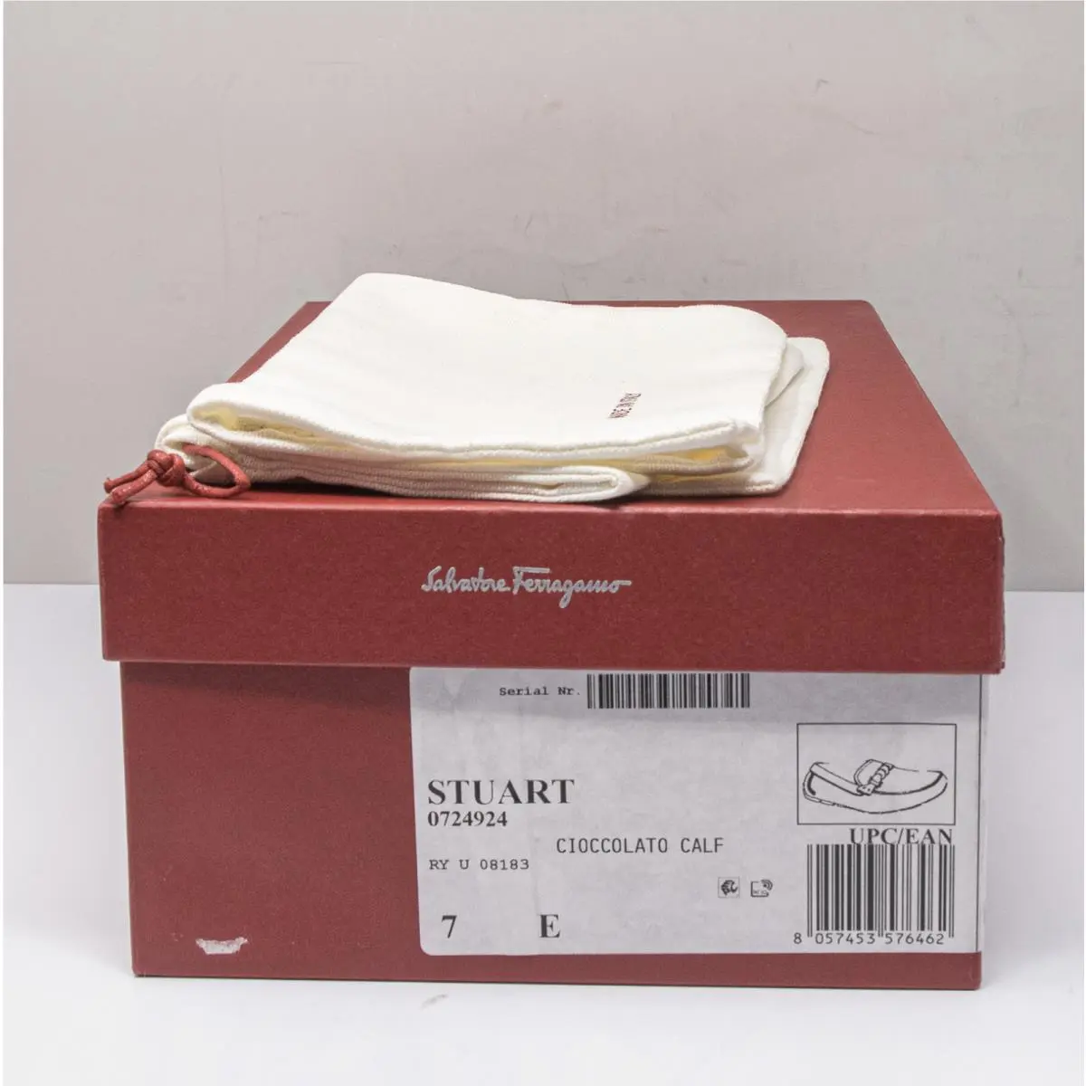 Salvatore Ferragamo shoes - Salvatore Ferragamo Stuart - Stuart - 0724924-203 0724924 - Brown (UPC: 8057453576462) 5