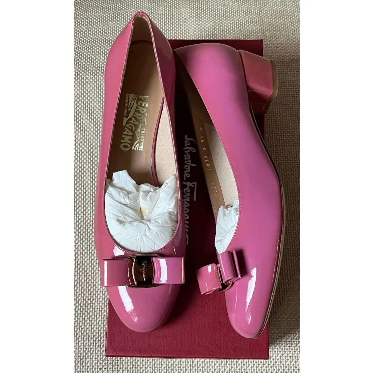 Salvatore Ferragamo shoes - Salvatore Ferragamo Vara - Vara - Pink 0