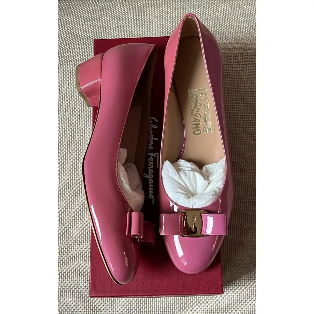 Salvatore Ferragamo shoes - Salvatore Ferragamo Vara - Vara - Pink 1