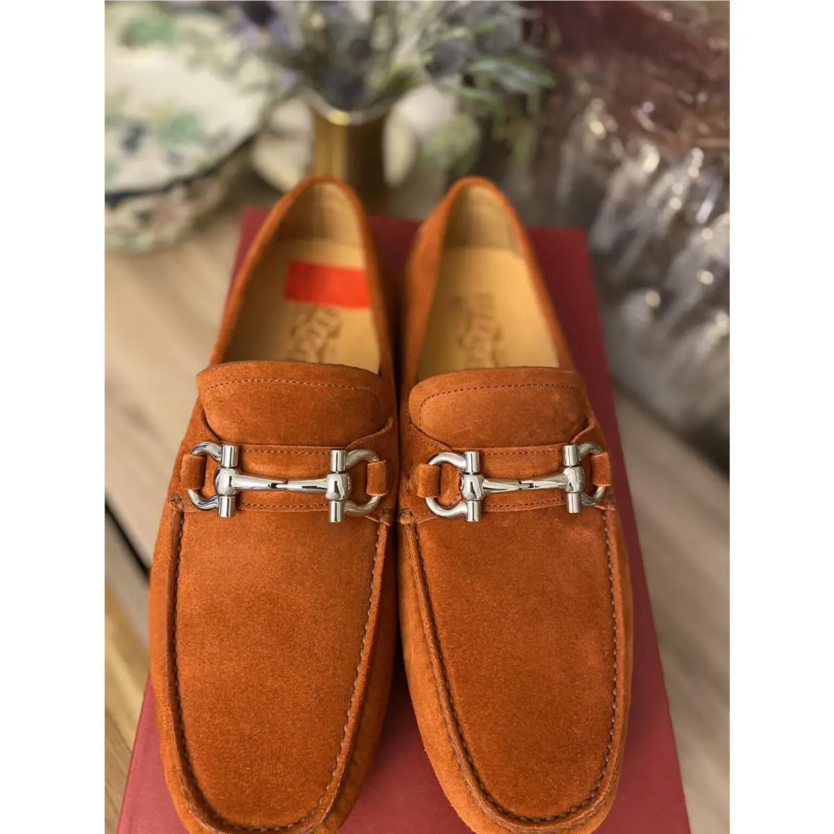 Salvatore Ferragamo shoes - SALVATORE FERRAGAMO PERIGI BRICK - PERIGI BRICK - Brown 1