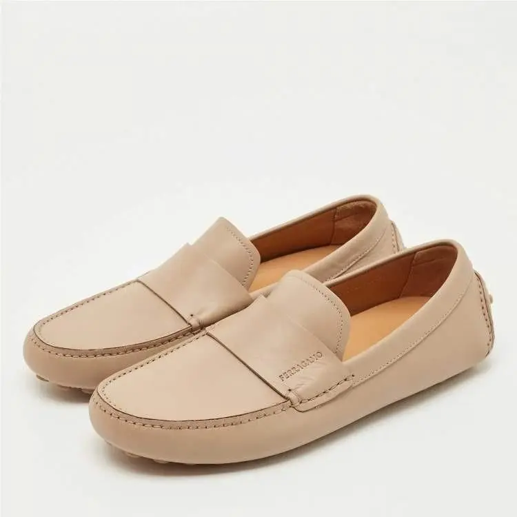 Salvatore Ferragamo shoes - Salvatore Ferragamo Z1845 - Beige (UPC: 198218511156) 0