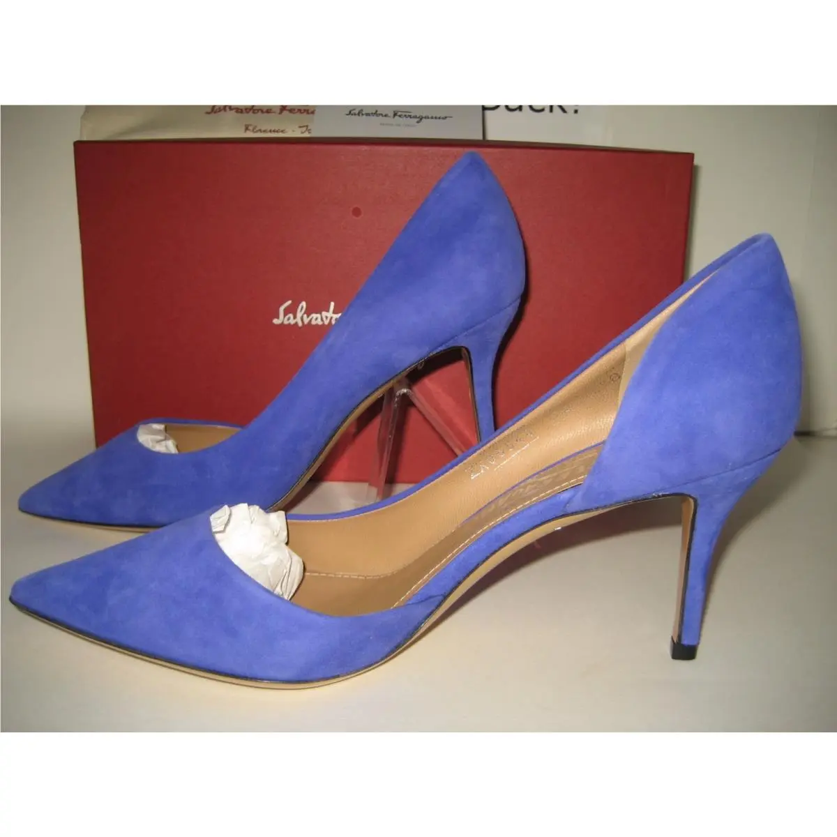 Salvatore Ferragamo shoes - Salvatore Ferragamo Pam - Pam - Blue 1