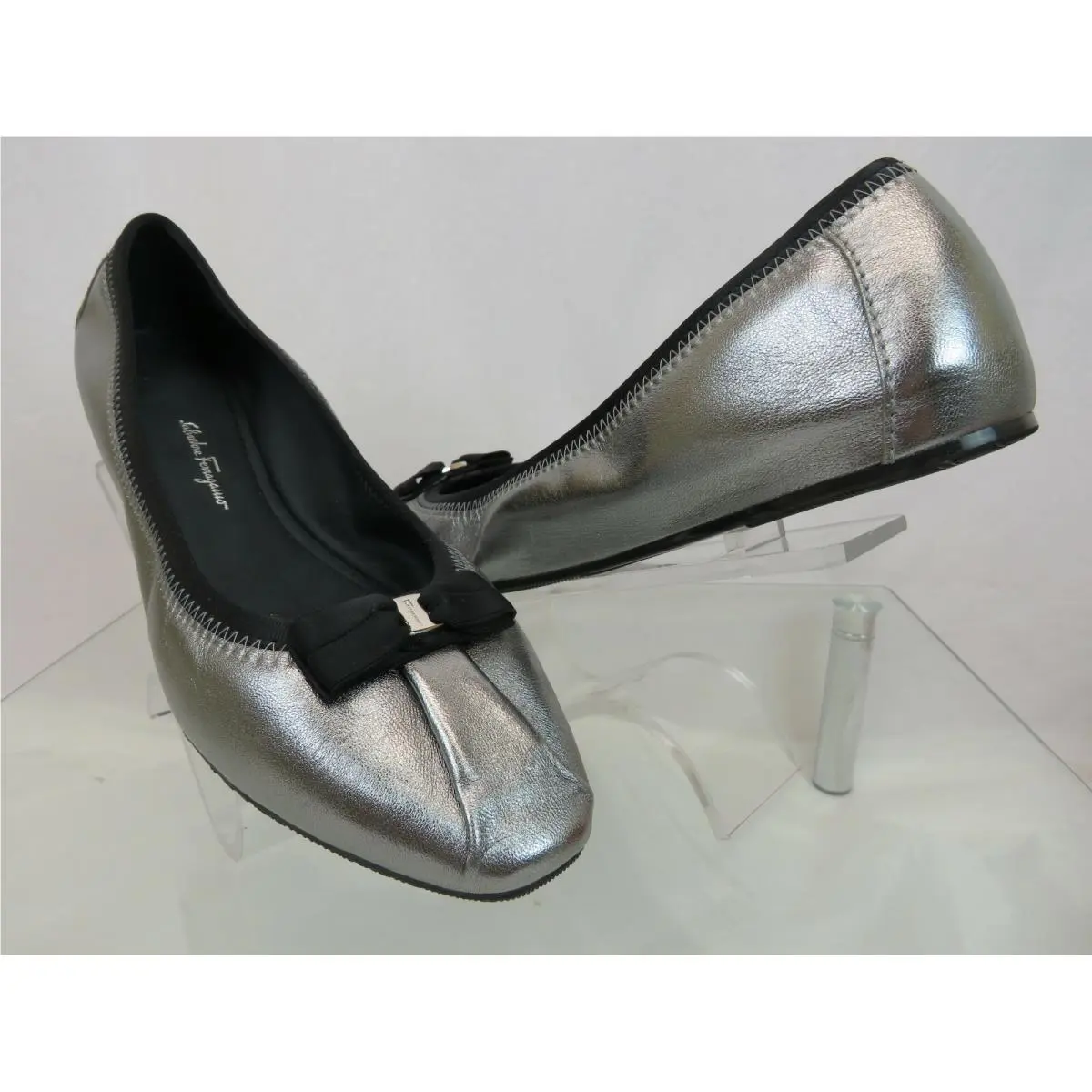Salvatore Ferragamo shoes - Salvatore Ferragamo My Joy - Joy - Silver (UPC: 8056744729907) 1