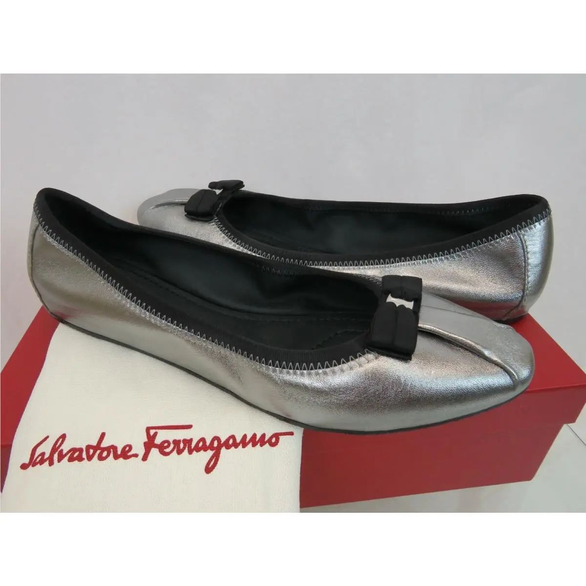 Salvatore Ferragamo shoes - Salvatore Ferragamo My Joy - Joy - Silver (UPC: 8056744729907) 6