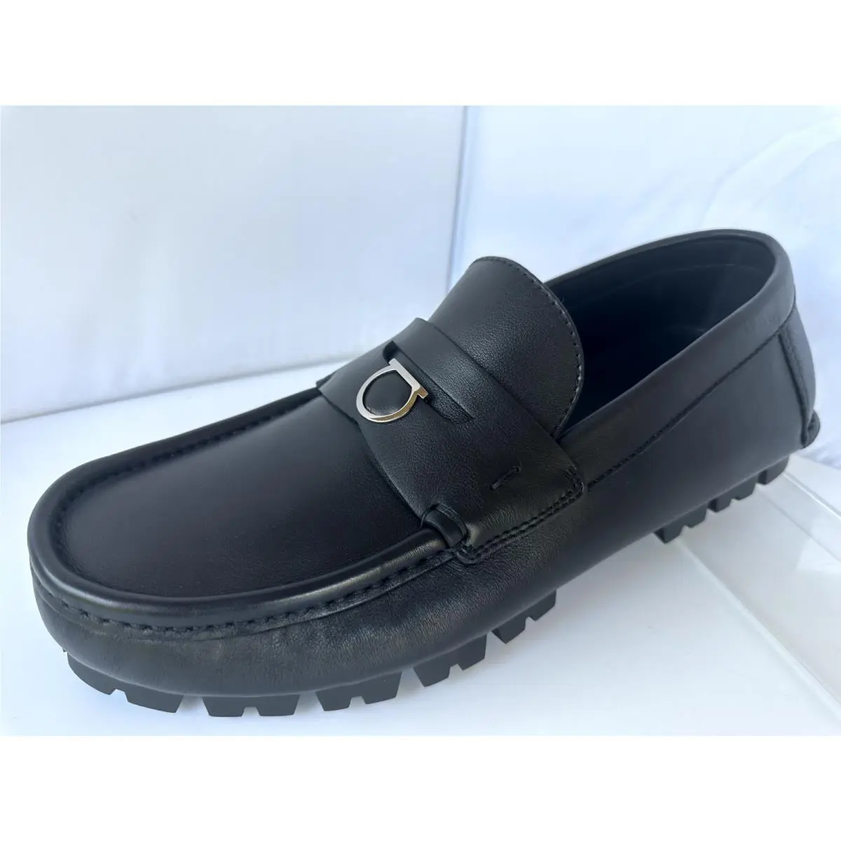 Salvatore Ferragamo shoes - loafers - loafers - Black, Main: Black (UPC: 8056283676885) 0