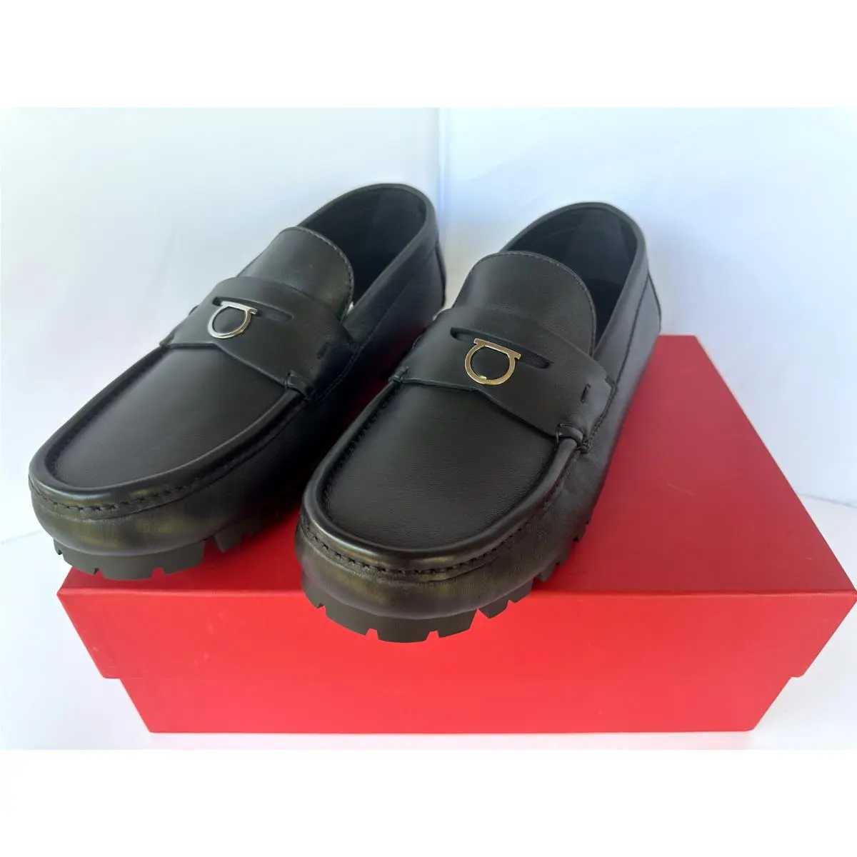 Salvatore Ferragamo shoes - loafers - loafers - Black, Main: Black (UPC: 8056283676885) 3