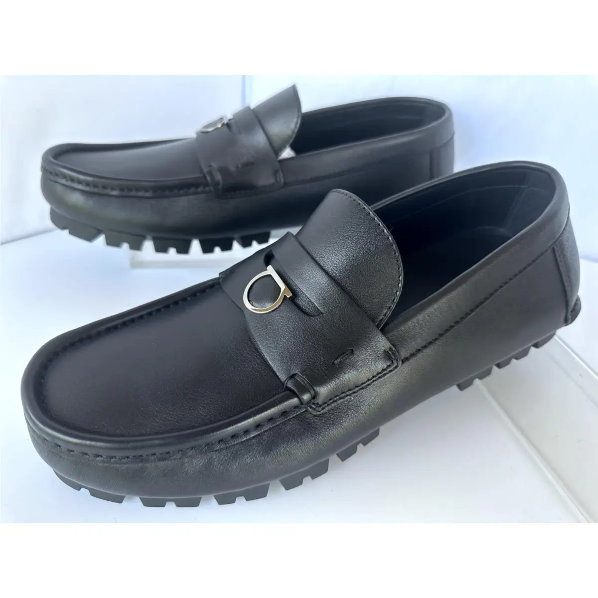 Salvatore Ferragamo shoes - loafers - loafers - Black, Main: Black (UPC: 8056283676885) 5
