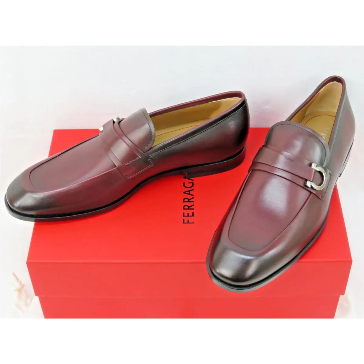 Salvatore Ferragamo shoes - FLORIO - FLORIO - BURGUNDY (UPC: 8058698930354) 7