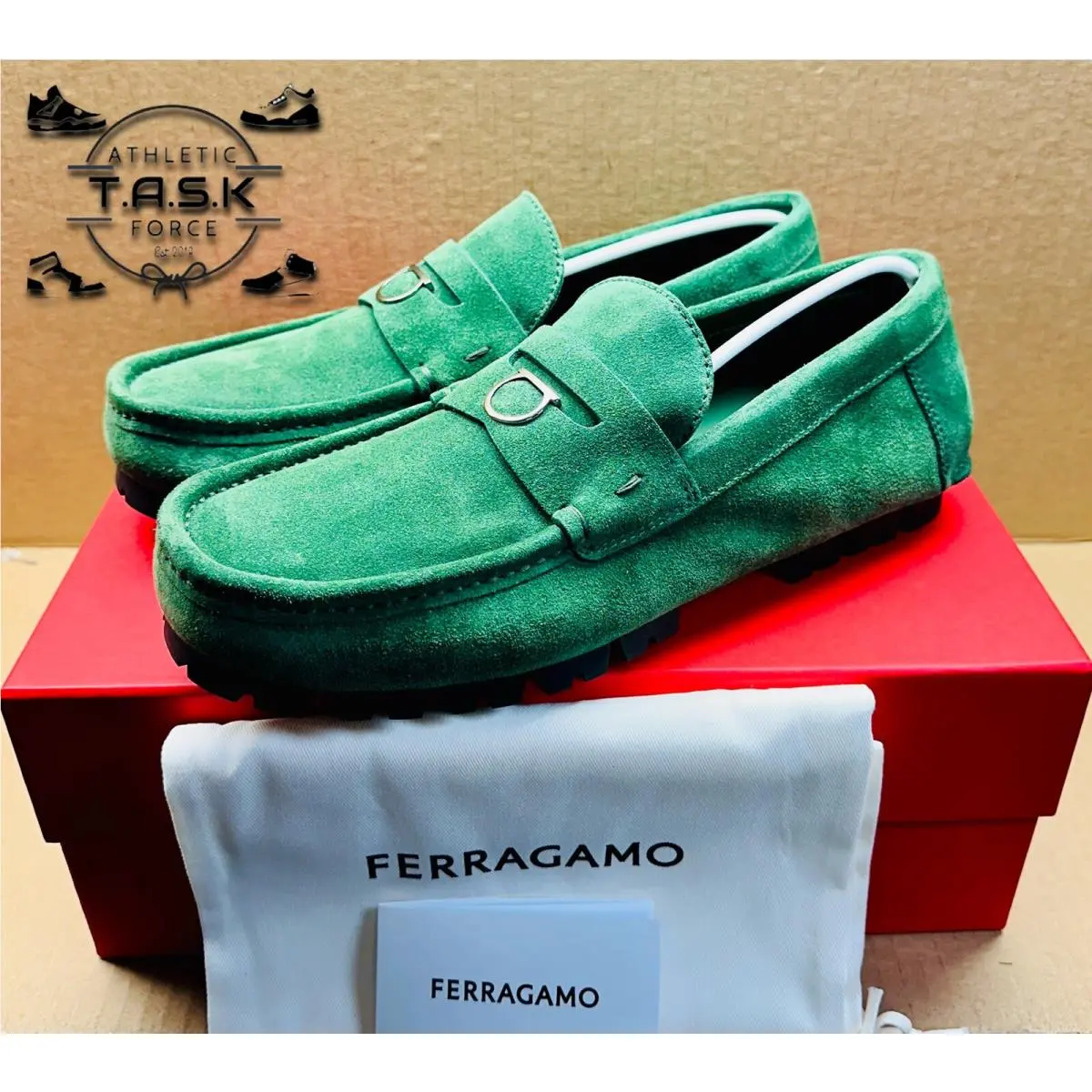 Salvatore Ferragamo shoes - Dougan Lug-Sole - Dougan - Green 0